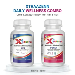 Xtraazenn Multivitamin Tablets Male and Female Combo