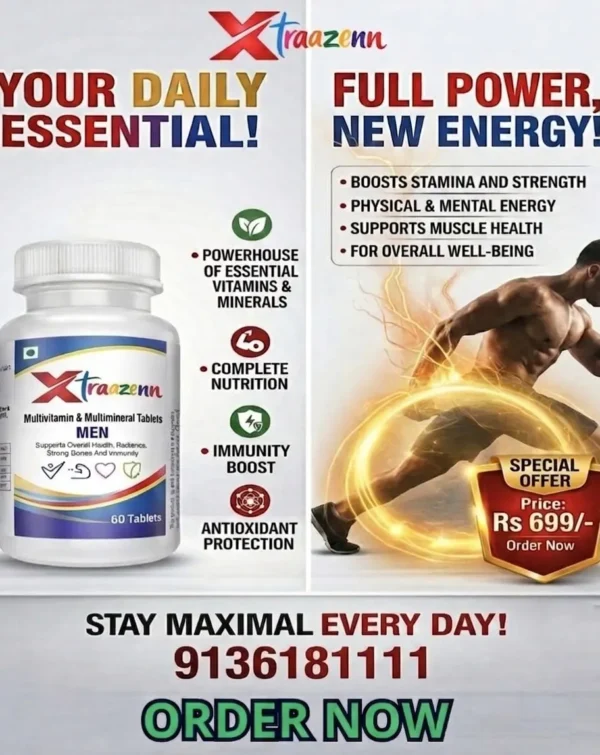 Xtraazenn Men Multivitamin Tablets - Image 5