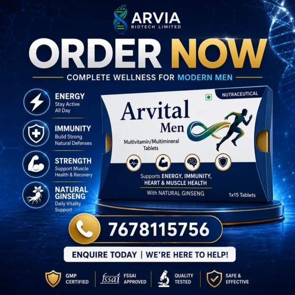 Arvital Men Multivitamin Tablets - Image 2