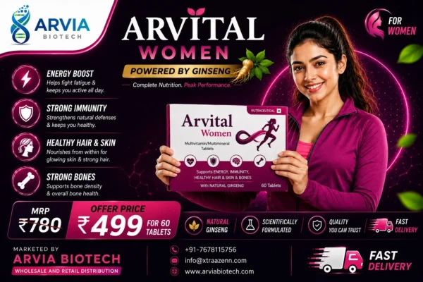 Arvital Women Multivitamin Tablets - Image 3